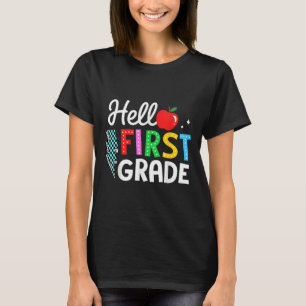 Hallo Erste Klasse Team zurück zum T-Shirt Lehrer