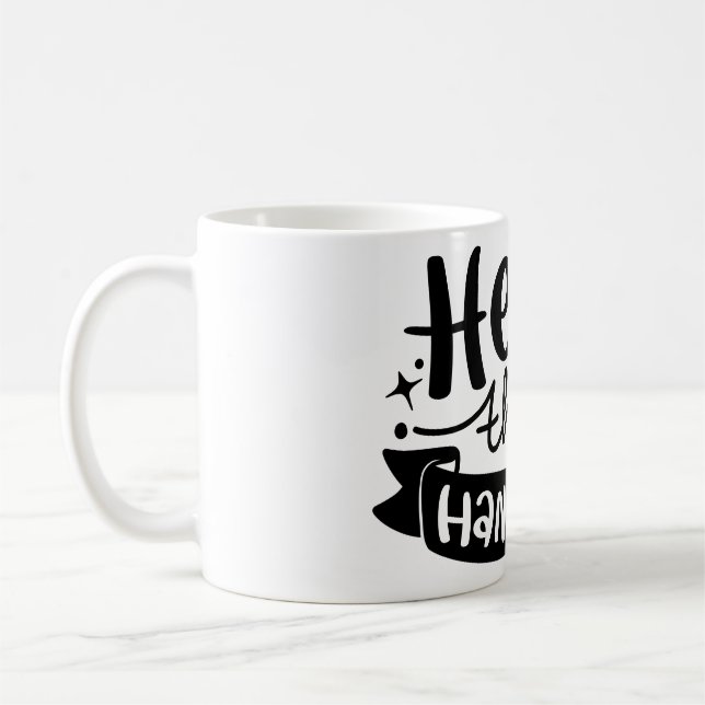 Hallo Es Handsome Kaffeetasse (Links)