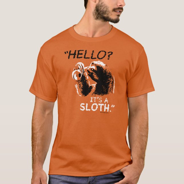 "Hallo? Es ist eine Trägheit." T - Shirt (Vorderseite)