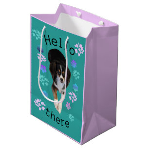 Hallo Es Welppy-Geschenktasche Mittlere Geschenktüte