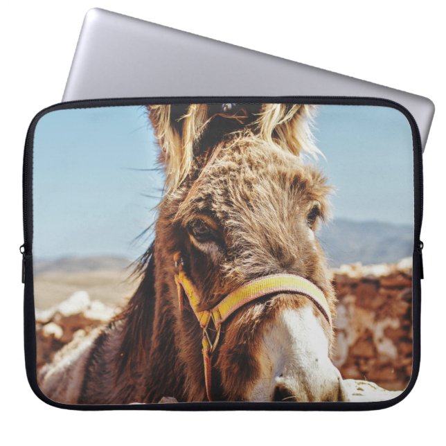 HALLO ESEL LAPTOPSCHUTZHÜLLE (Vorderseite)