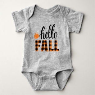 Hallo Fall Baby Strampler