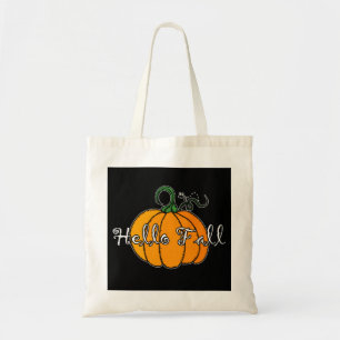 Hallo Fall Fall Pumpkin Hellow Pumpkin Tragetasche