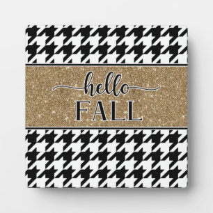 Hallo Fall Fotoplatte