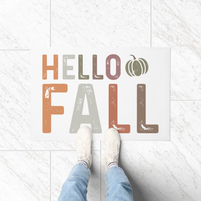 Hallo Fall Fußmatte (Indoor)