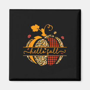 Hallo Fall glücklicher Fall Y'all Herbst Pumpkin L Magnet