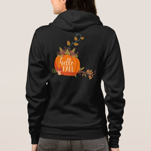 Hallo Fall Hoodie (Rückseite)