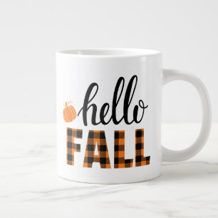 Hallo Fall Jumbo-Tasse