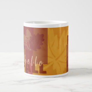 Hallo Fall Jumbo-Tasse