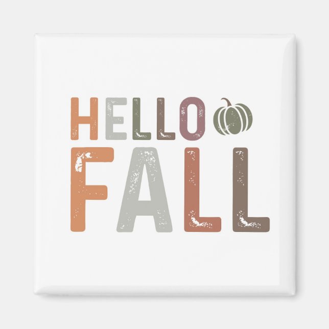 Hallo Fall Magnet (Vorne)