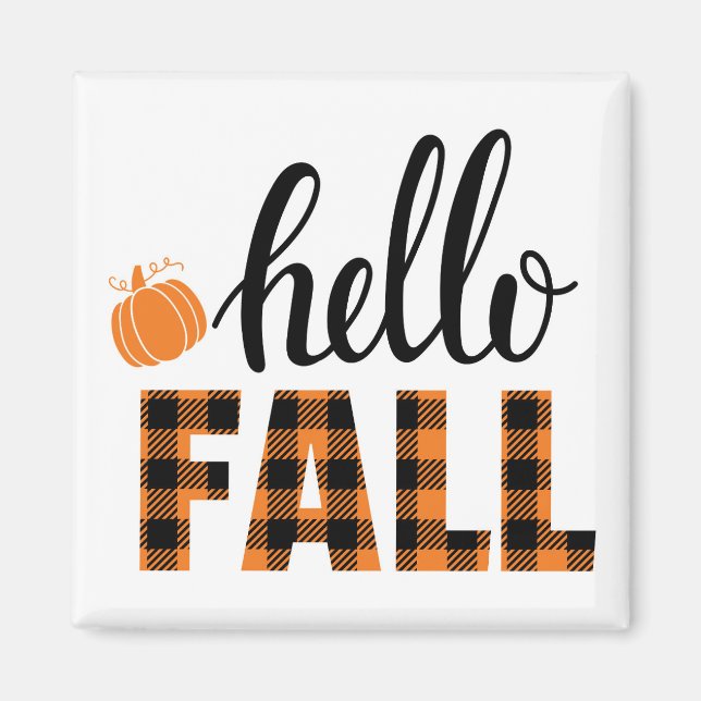 Hallo Fall Magnet (Vorne)