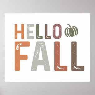 Hallo Fall Poster