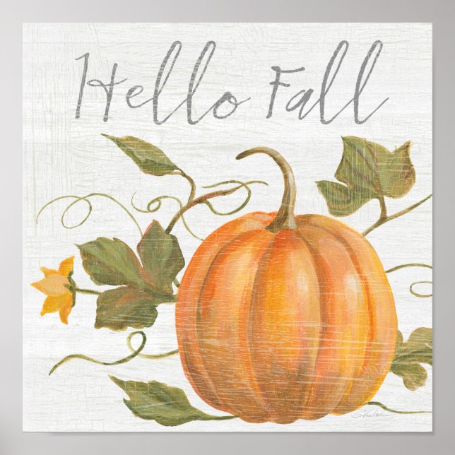 Hallo Fall Poster (Vorne)