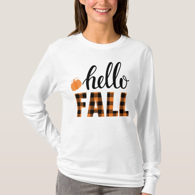 Hallo Fall T-Shirt (Vorderseite)
