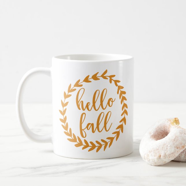 Hallo Fall | Tasse (Mit Donut)