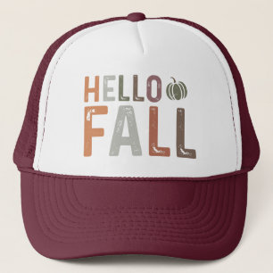 Hallo Fall Truckerkappe