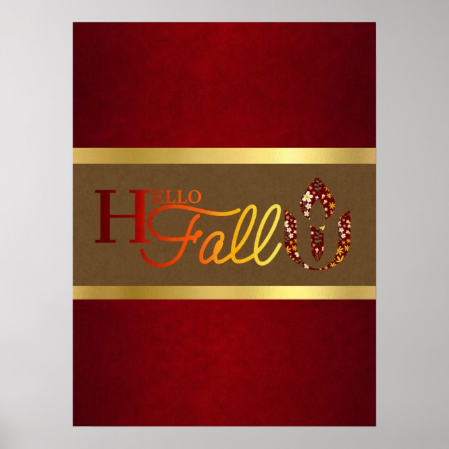 Hallo Fall Unitarian Universalism Poster (Vorne)