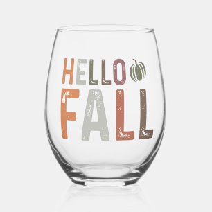 Hallo Fall Weinglas Ohne Stiel