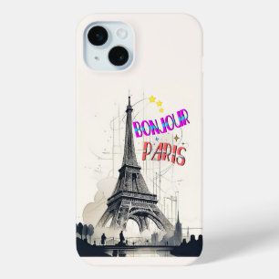 Hallo Farbige Paris Case-Mate iPhone Hülle