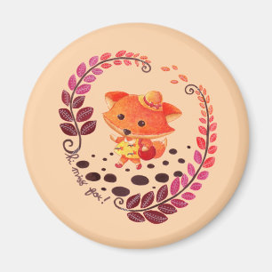 Hallo, Fräulein Fox! Magnet