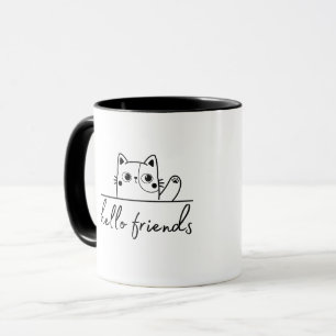 Hallo Freunde Tasse