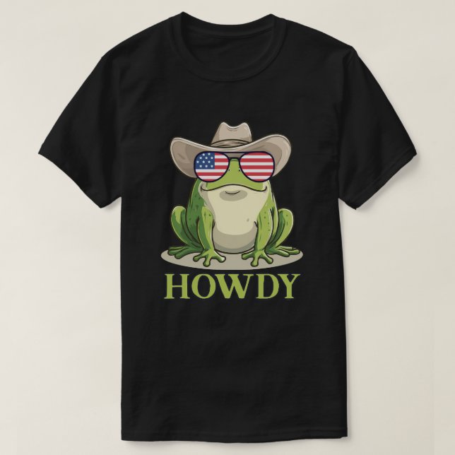 Hallo Frosch T-Shirt (Design vorne)