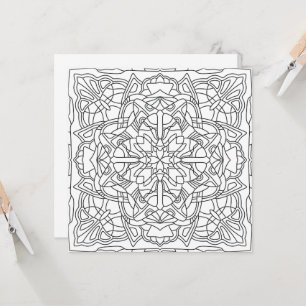 Hallo Frühling: Geometric Mandala