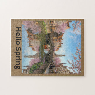 Hallo Frühling Puzzle