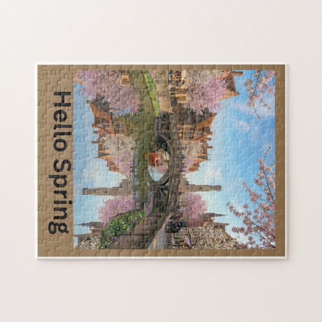 Hallo Frühling Puzzle (Horizontal)