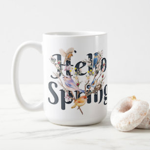 Hallo Frühlingsvögel Kaffeetasse
