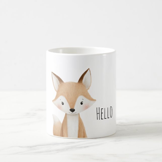Hallo Fuchs Kaffeetasse (Mittel)