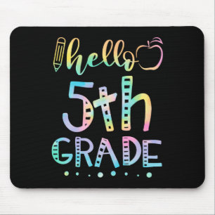 Hallo Fünfte Klasse 5. Klasse Zurück zur Schule Le Mousepad