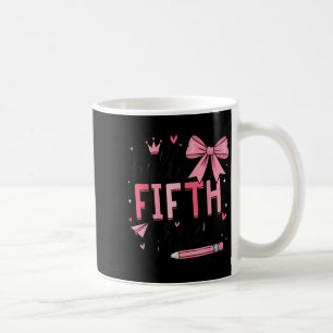 Hallo Fünfte Klasse Erster Tag der Schule Coquette Kaffeetasse