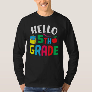 Hallo Fünfte Stufe Niedlich 5. Stufe 1 T-Shirt