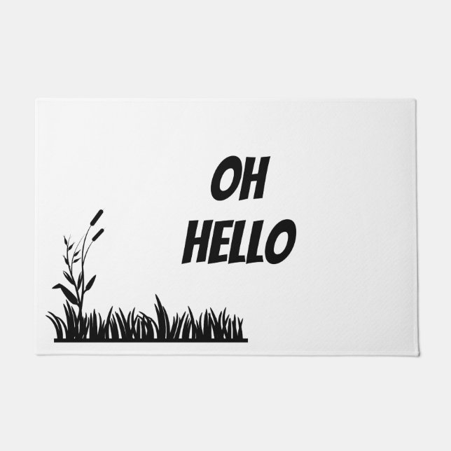 Hallo Fußmatte (Vorderseite)