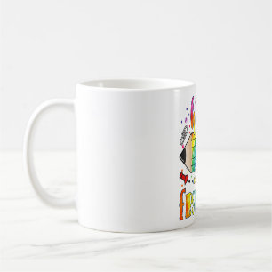 Hallo Gefärbte Krawatte Leopard Leopard Stift Zurü Kaffeetasse