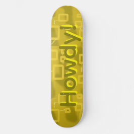 Hallo Geometrisch Skateboard
