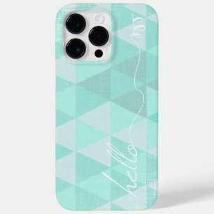 Hallo Geometrisches Dreieck Abstrakte Moderne Kuns Case-Mate iPhone Hülle