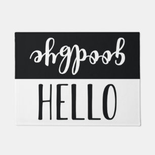 Hallo Goodbye Fußmatte