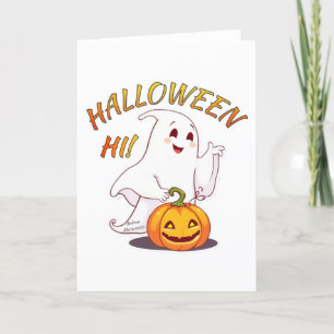 Hallo! Halloween Feiertagskarte