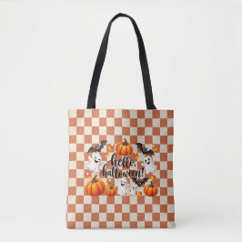 Hallo Halloween-Geister & Kürbisse Tragetasche