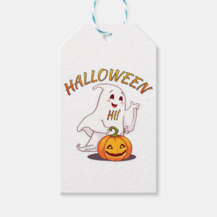 Hallo! Halloween Geschenkanhänger