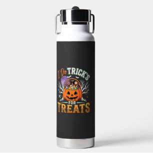 Hallo Halloween, ich mache Tricks für Süßigkeiten Trinkflasche