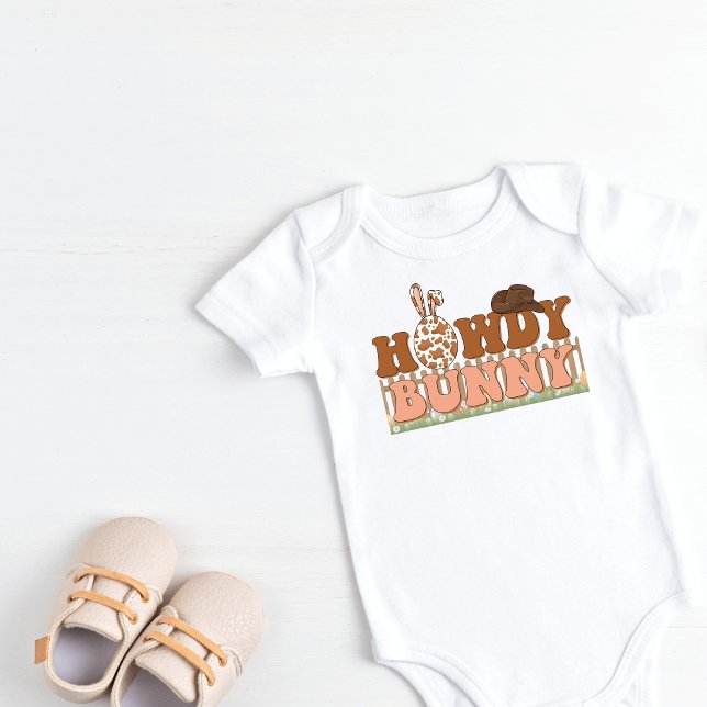 Hallo Häschen Baby Strampler (Howdy Bunny)