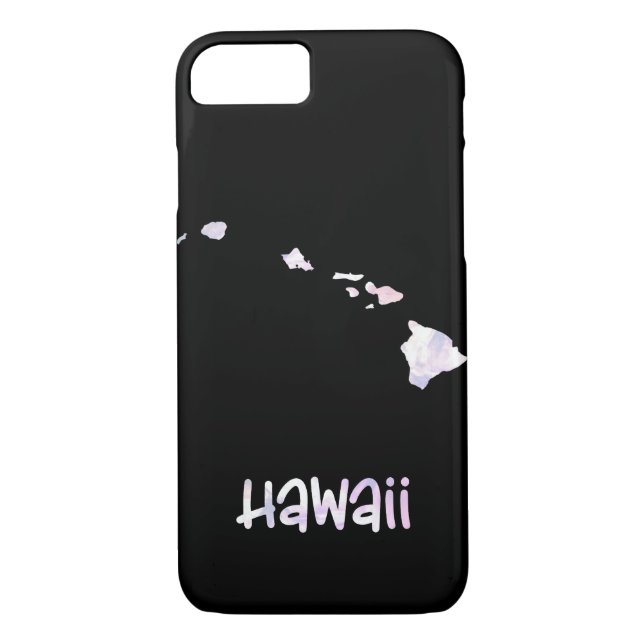 HALLO Hawaii-Staats-schillerndes opalisierendes Case-Mate iPhone Hülle (Rückseite)