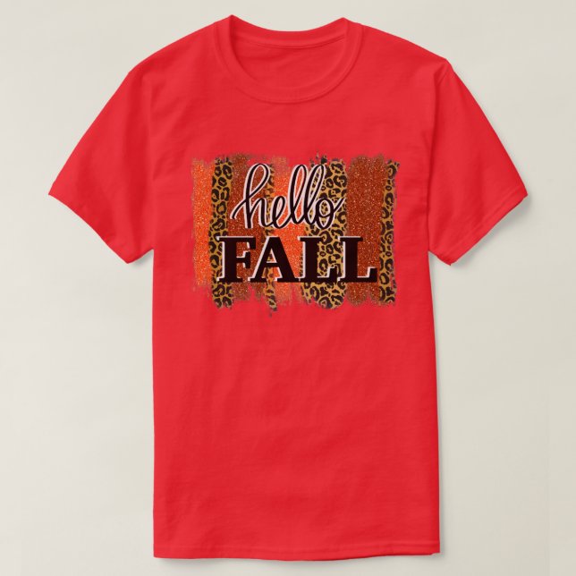 Hallo Herbst12 T-Shirt (Design vorne)