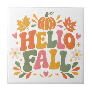 Hallo Herbst Fliese