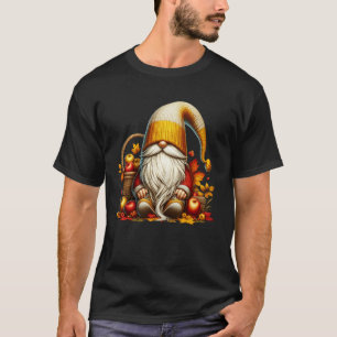 Hallo Herbst-Gnom-Vater für Frauen Herbst-Apfel-De T-Shirt