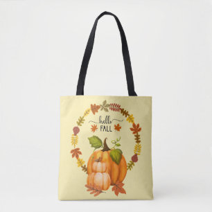 Hallo Herbst Herbst Blätter Pumpkins überall