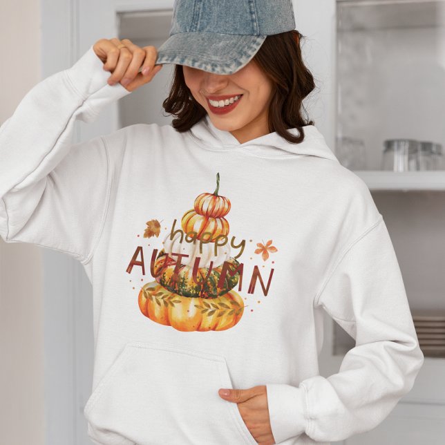Hallo Herbst, Herbst Herbst Vibes Hoodie (Von Creator hochgeladen)